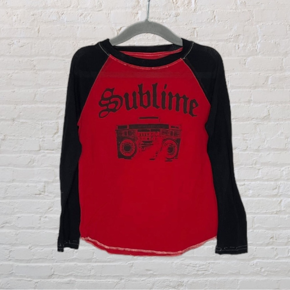 Live Nation Sublime Lightweight Raglan Long-Sleeve